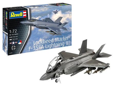 REVELL 03799 NL F-35 A LIGHTNING II  LOCKHEED MARTIN 1/72 