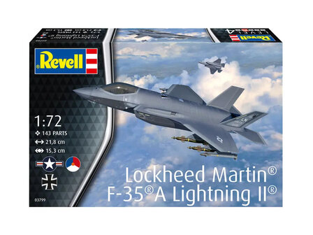 REVELL 03799 NL F-35 A LIGHTNING II  LOCKHEED MARTIN 1/72 