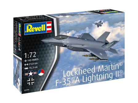 REVELL 03799 NL F-35 A LIGHTNING II  LOCKHEED MARTIN 1/72 
