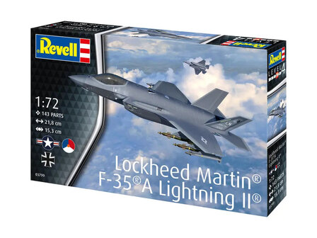 REVELL 03799 NL F-35 A LIGHTNING II  LOCKHEED MARTIN 1/72 