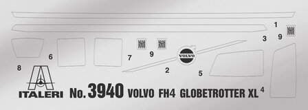 ITALERI 3967 VOLVO FH LOW ROOF 1/24 