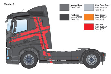 ITALERI 3967 VOLVO FH LOW ROOF 1/24 