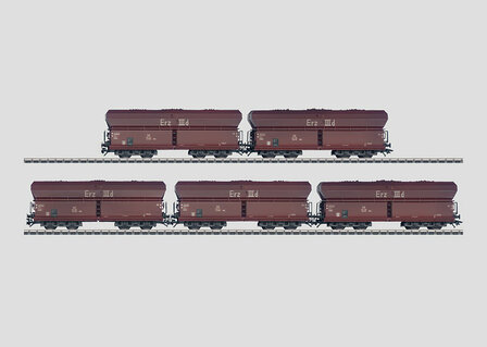 MARKLIN 46255 SET MET 5 ERSTWAGENS &quot;LANGER HEINRICH&quot; H0