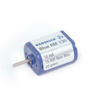 RABOESCH 109-13 ELECTRIC BRUSHED MOTOR BLUE RM130 12V (VE1) 