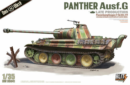 DAS WERK DW35041 PANTHER AUSF.G LATE PRODUCTION PANZER KAMPFWAGEN V SD.KFZ.171 1/35