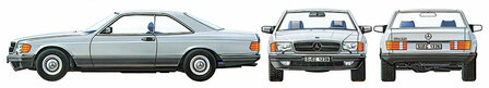TAMIYA 24029 MERCEDES-BENZ 500 SEC 1/24 