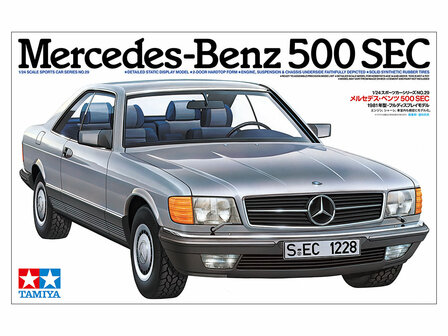 TAMIYA 24029 MERCEDES-BENZ 500 SEC 1/24 