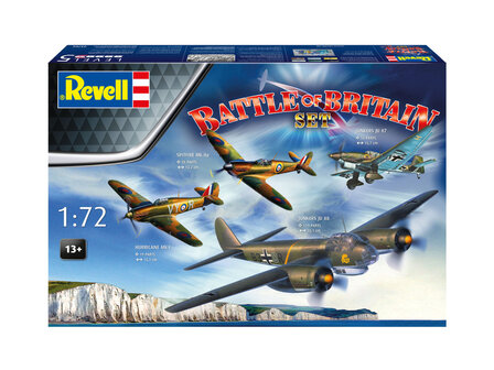 REVELL 03766 SET BATTLE of BRITAIN (VE 4 PLANE&#039;S) 1/72 