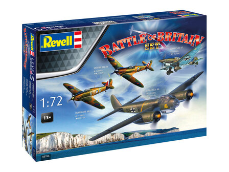 REVELL 03766 SET BATTLE of BRITAIN (VE 4 PLANE&#039;S) 1/72 