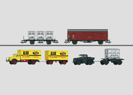 MARKLIN 48812 GOEDERENTRANSPORT VAN DE SPANGENBERG-FABRIEKEN H0