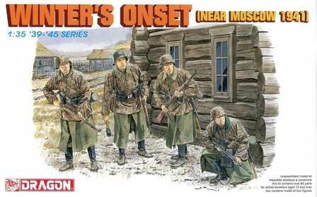 DRAGON 6162 WWII WINTER&#039;S ONSET (NEAR MOSCOW 1941) 1/35 
