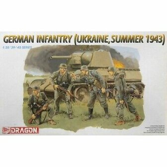 DRAGON 6153 WWII GERMAN INFANTRY (UKRAINE, SUMMER 1943) 1/35 