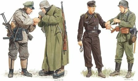 DRAGON 6343 WWII GERMAN FIG. SET STALINGRAD INFERNO 1/35 