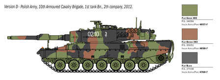 ITALERI 35106 LEOPARD 2A4 1/35