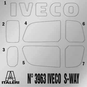 ITALERI 3963 IVECO S-WAY 1/24