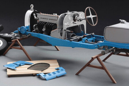 ITALERI 4716 BUGATTI TYPE 35B TARGA FLORIO 1928/MONACO GP 1930 1/12