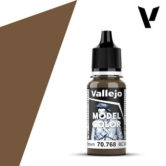 VALLEJO 70768 MODEL COLOR BC DARK BROWN (143)