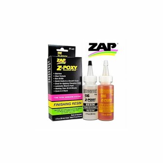 ZAP-PT-41 FINISHING RESIN &amp; HARDENER TOTAL 118ml. 