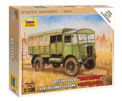 ZVEZDA 6175 BRITISH TRUCK &quot;MATADOR&quot;1/100