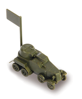 ZVEZDA 6149 SOVIET ARMORED CAR BA-10 1/100