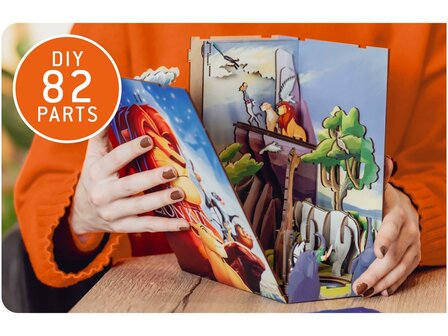 REVELL-00534 TINY ADVENTURES &quot;THE LION KING&quot; (BN)