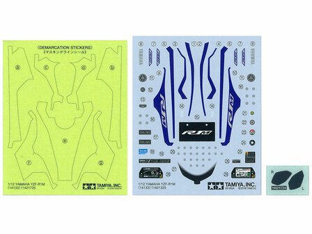 TAMIYA 14133 YAMAHA YZF-R1M 1/12