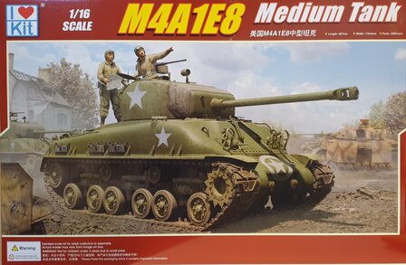 I LOVE KIT 61618 M4A1E8 MEDIUM TANK 1/16