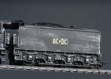MARKLIN 39966 AC/DC STOOMLOCOMOTIEF MET SLEEPTENDER "BLACK ICE" H0
