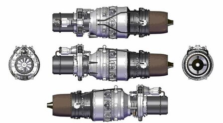 DAS WERK DW32002 WWII GERMAN MESSERSCHMITT P.1101 1/32 