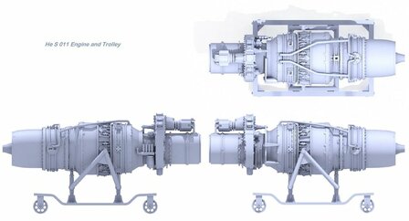 DAS WERK DW32002 WWII GERMAN MESSERSCHMITT P.1101 1/32 