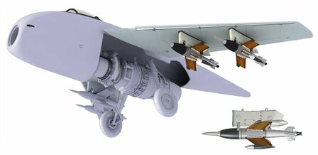 DAS WERK DW32002 WWII GERMAN MESSERSCHMITT P.1101 1/32 