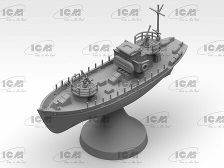 ICM S.018 KFK KRIEGSFISCHKUTTER WW2 GERMAN MULTI-PURPOSE BOAT 1/350