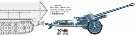 TAMIYA 35392 GERMAN 5CM ANTI-TANK GUN (PAK38) 1/35