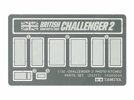 TAMIYA 35274 BRITISH MAIN BATTLE TANK CHALLENGER 2 (DESERTISED) 1/35