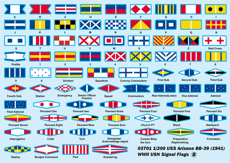 TRUMPETER 03701 USS ARIZONA BB-39 1941 1/200