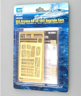 TRUMPETER 06621 UPGRADE SETS WWII USS ARIZONA BB-39 1941 1/200 
