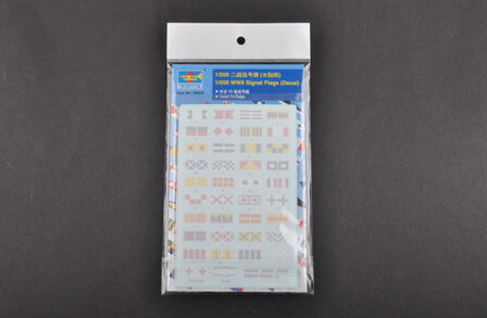 TRUMPETER 06630 (DECAL) WWII SIGNAL FLAGS 1/200