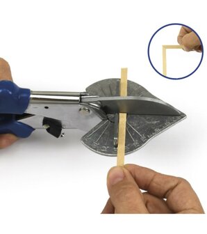 ARTESANIA LATINA 27010 VERSTEKSNIJDER MET MEERDERE HOEKEN EN 2 BLADEN