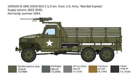 ITALERI 6271 WWII U.S. GMC 2 1/2 T 6X6 TRUCK 1/35   