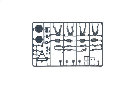 ITALERI 6395 WWII GERMAN Sd.Kfz. 10/4 w. FLAK 30 AND CREW 1/35 