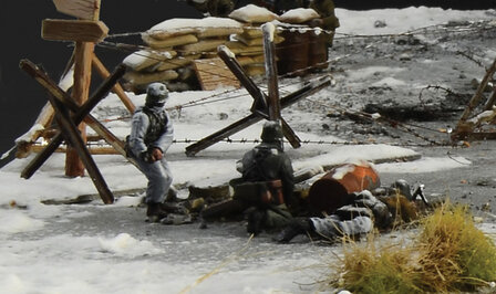 ITALERI 6186 WWII 80 YEARS BATTLE FIELD BASTOGNE SIEGE 1/72
