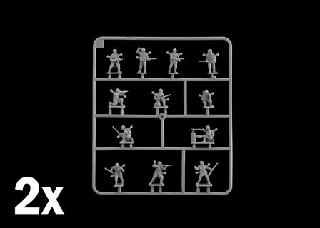 ITALERI 6186 WWII 80 YEARS BATTLE FIELD BASTOGNE SIEGE 1/72