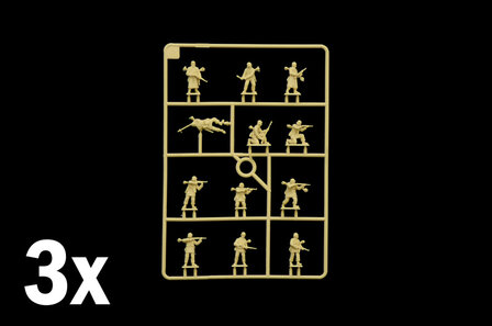 ITALERI 6186 WWII 80 YEARS BATTLE FIELD BASTOGNE SIEGE 1/72