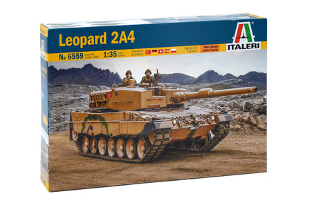 ITALERI 6559 GERMAN TANK (LEOPARD 2A4) 1/35
