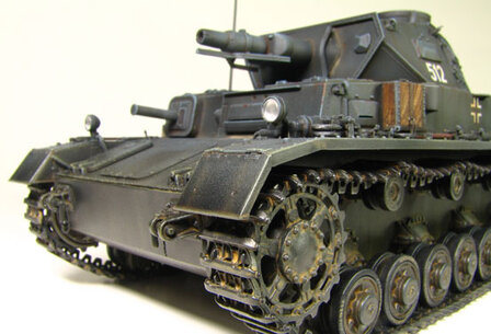TRISTAR 35023 WWII GERMAN PKfw IV Ausf D/TAUCH 1/35 