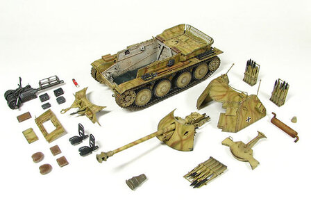 TRISTAR 35030 WWII GERMAN 7,5cm PAK40 Pz.Kpfw. MARDER III Ausf.H 1/35