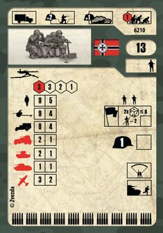 ZVEZDA 6210 WWII GERMAN MG-34 MACHINE GUN w. CREW 1941/45 1/72