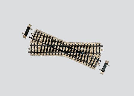 MARKLIN 5215 M RAILS H0 KRUISPUNT MET 2x PASSTUKJES 5208  