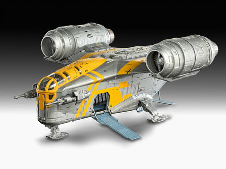 REVELL 06747 STAR WARS THE MANDALORIAN AND GROGU &ldquo;RAZOR CREST&rdquo; 1/72