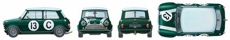 TAMIYA 24130 MORRIS MINI COOPER RACING 1/24